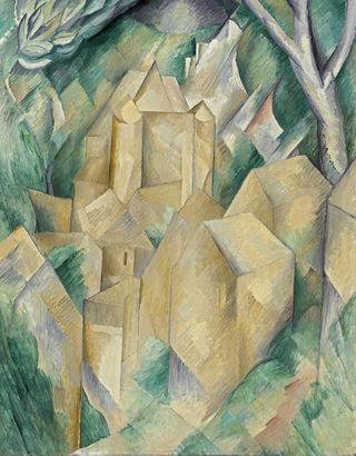 Castle at La Roche-Guyon, by Georges Braque