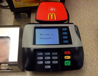 McDonalds branded POS system