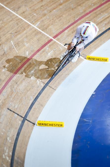 World Omnium Champion Aaron Gate (New Zealand) could only manage 6th in the Omnium Individual Pursuit