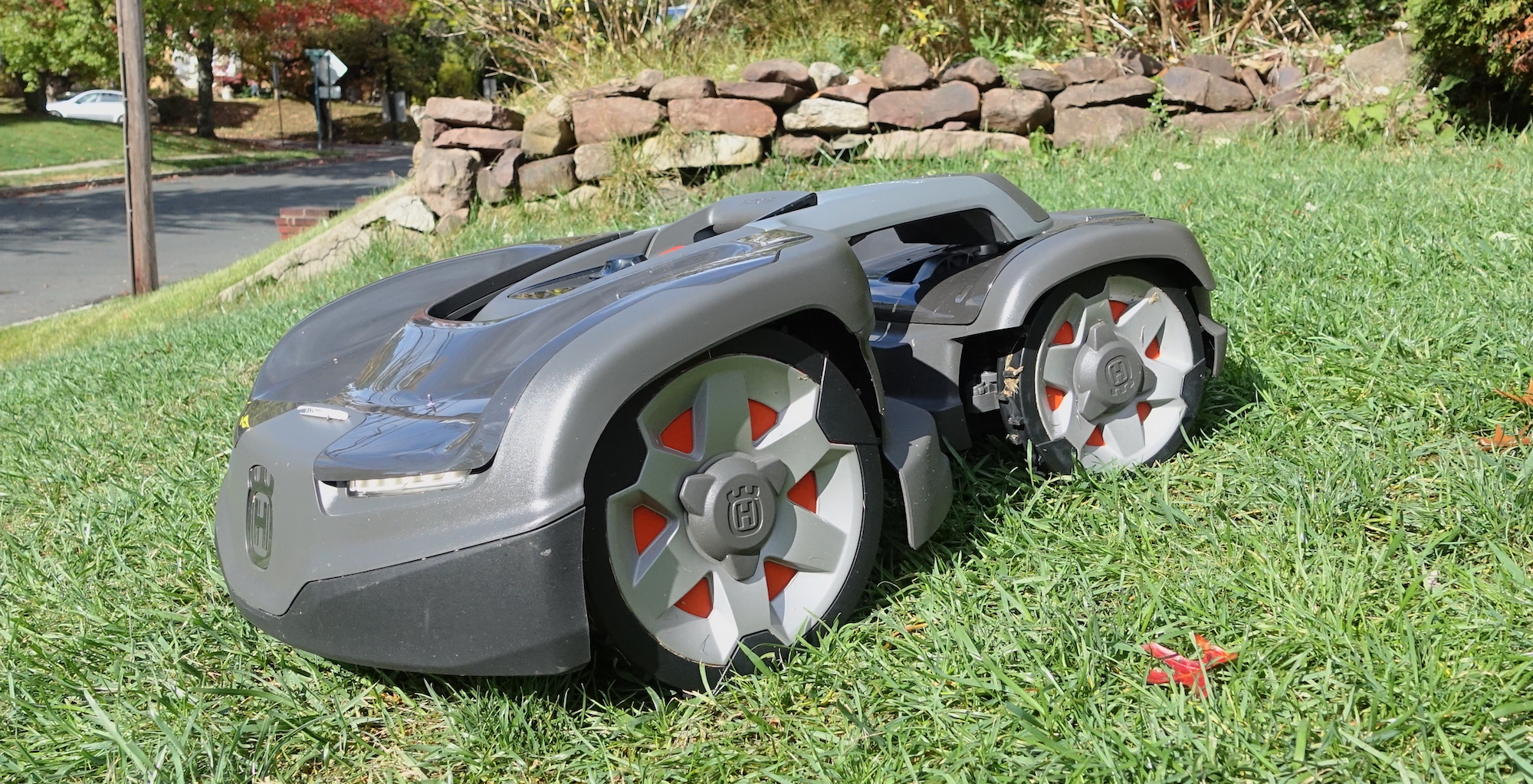 Automower AWD robot lawn review | Tom's Guide