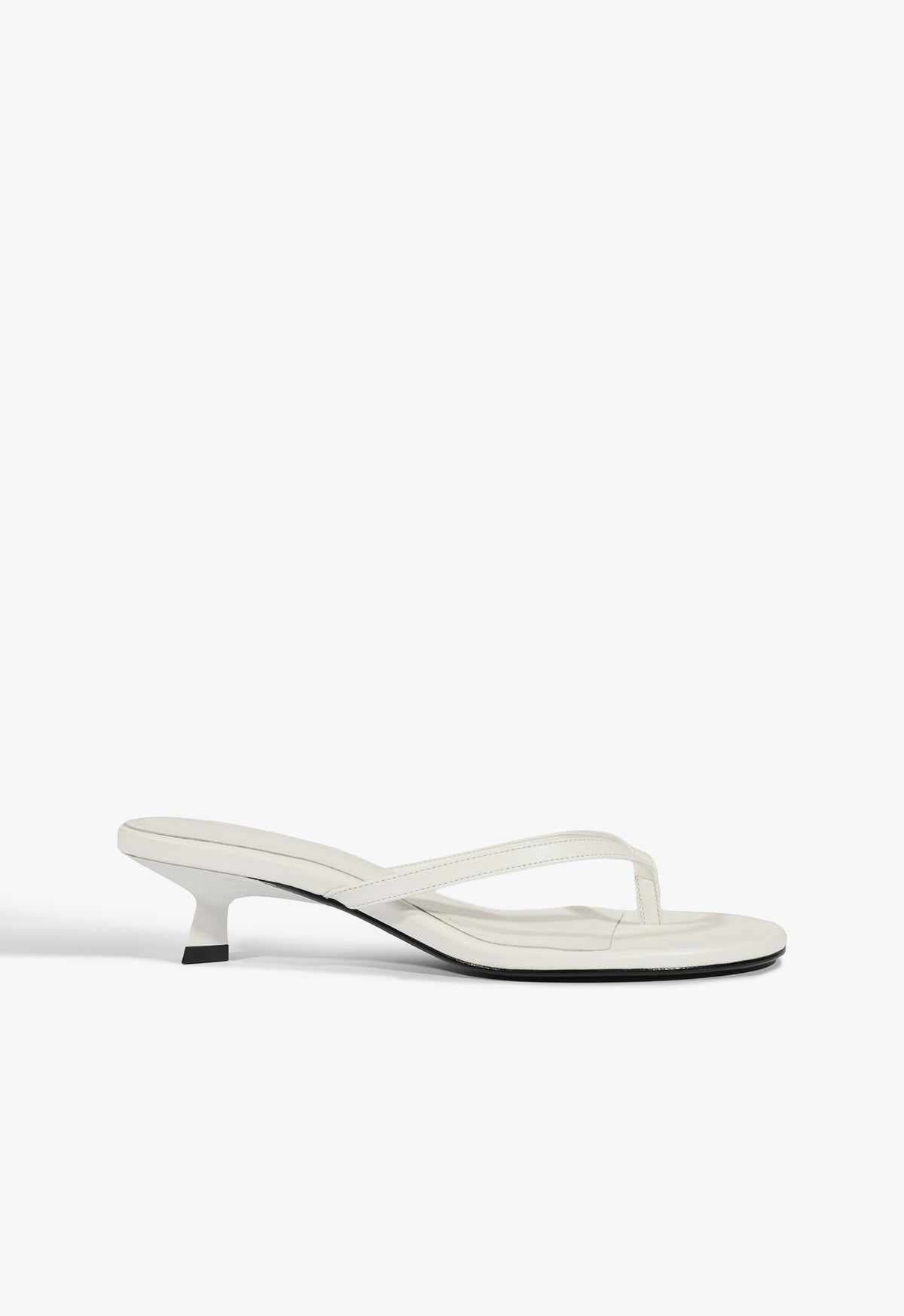Carolyn Sandal - 5 / White / Leather