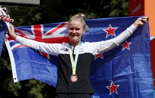 Georgia Williams of Team New Zealand bronze medal at Commonwealth Games 2022