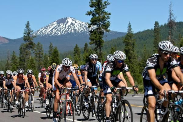 Mt. Bachelor looms in the background