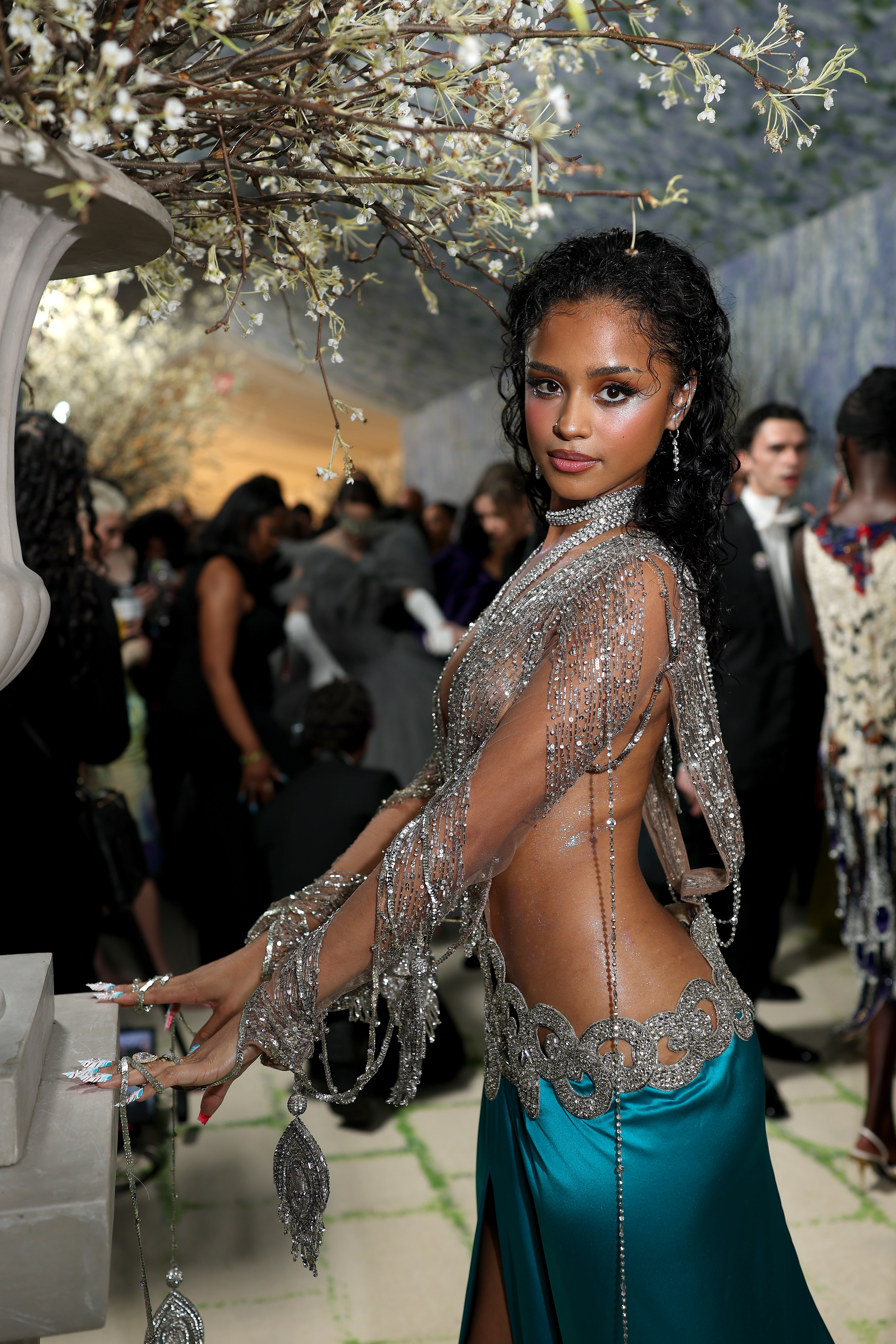 Tyla attends the 2026 Met Gala celebrating "Costume Art" at the Metropolitan Museum of Art on May 04, 2026 in New York City.