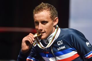 Jerome Coppel (France) with his bronze medal