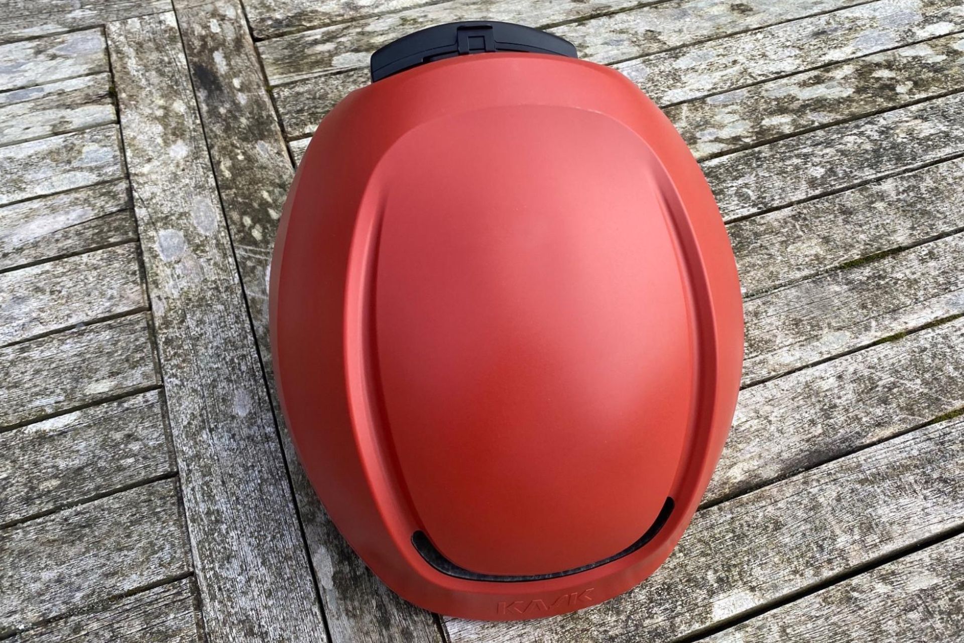 Image shows the Kask Moebius Limelight helmet