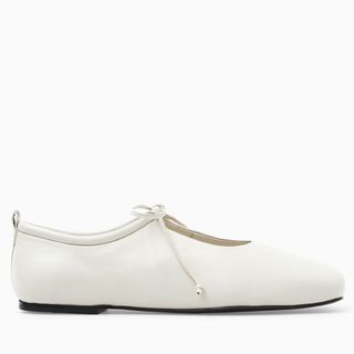 COS Lace Up Ballet Flats