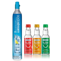 SodaStream CO2 and Flavor Bundle