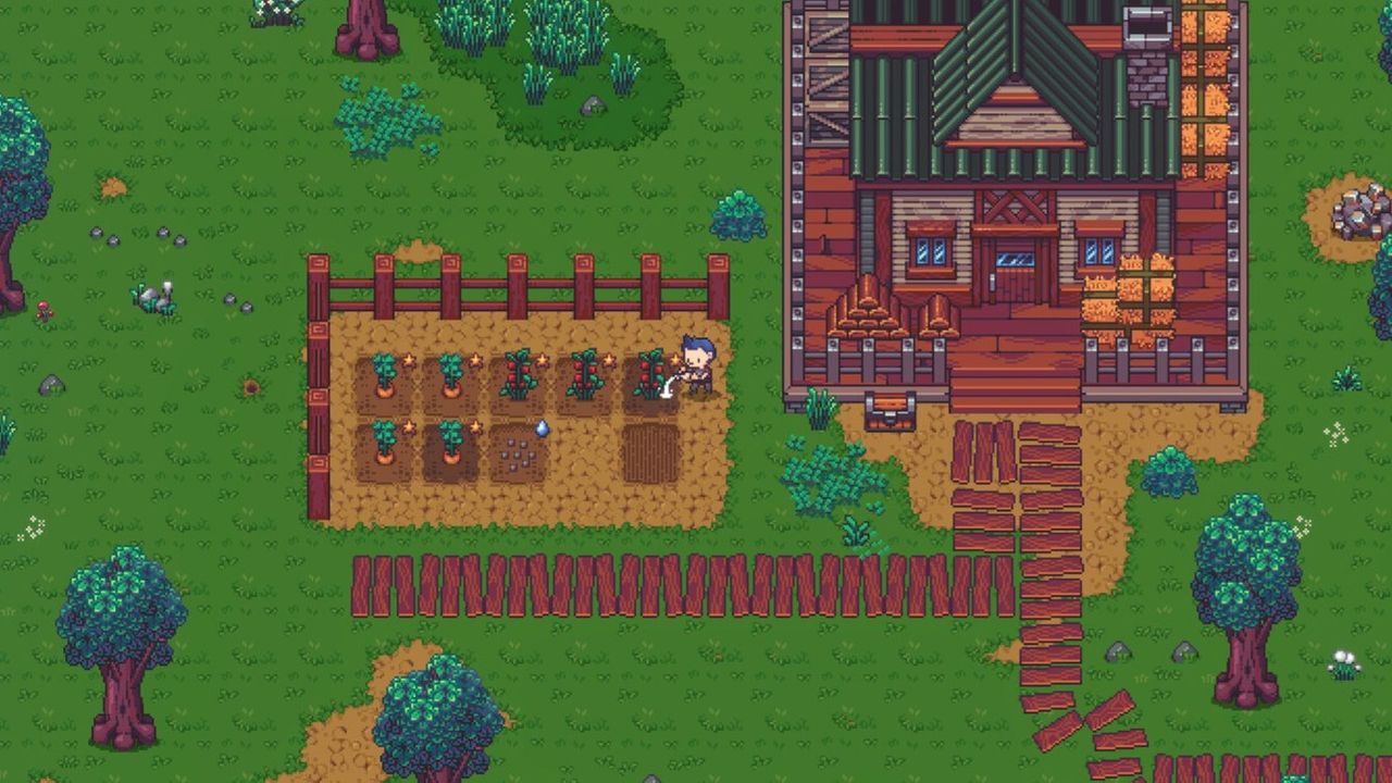 Diablo meets Stardew Valley in this action-RPG about descending into a procgen dungeon before coming out to rebuild a ruined town