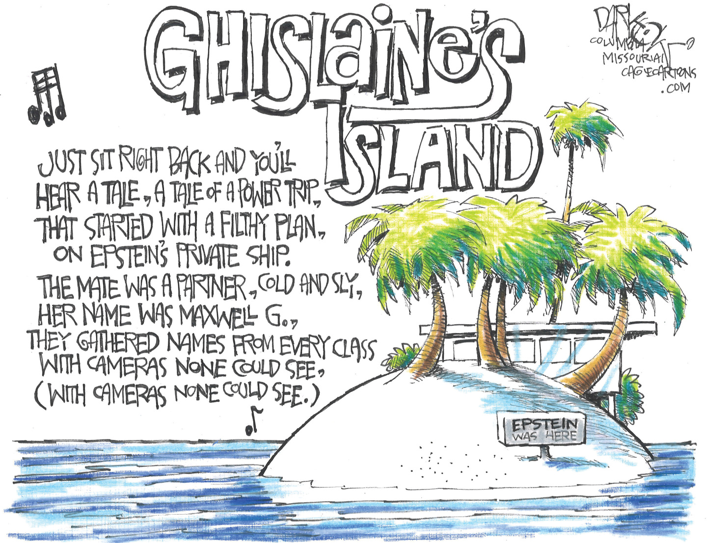 Political cartoon