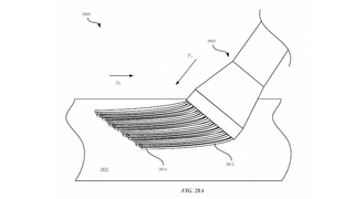 Patent diagram of an Apple paintbrush tip