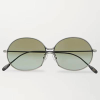 Kingsman + Cutler and Gross Round-Frame Silver-Tone Metal Sunglasses: was £315, now £157.50 (50%) at Mr Porter