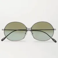 Kingsman + Cutler and Gross Round-Frame Silver-Tone Metal Sunglasses: was £315, now £157.50 (50%) at Mr Porter