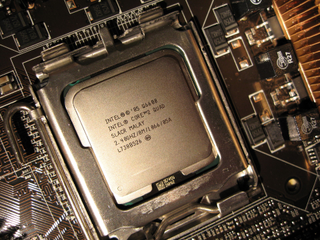 Intel's Core 2 Quad Q6600 CPU.