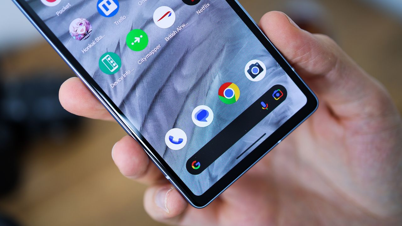 A photo of the Google Pixel 7a