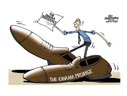 Obama's big shoes
