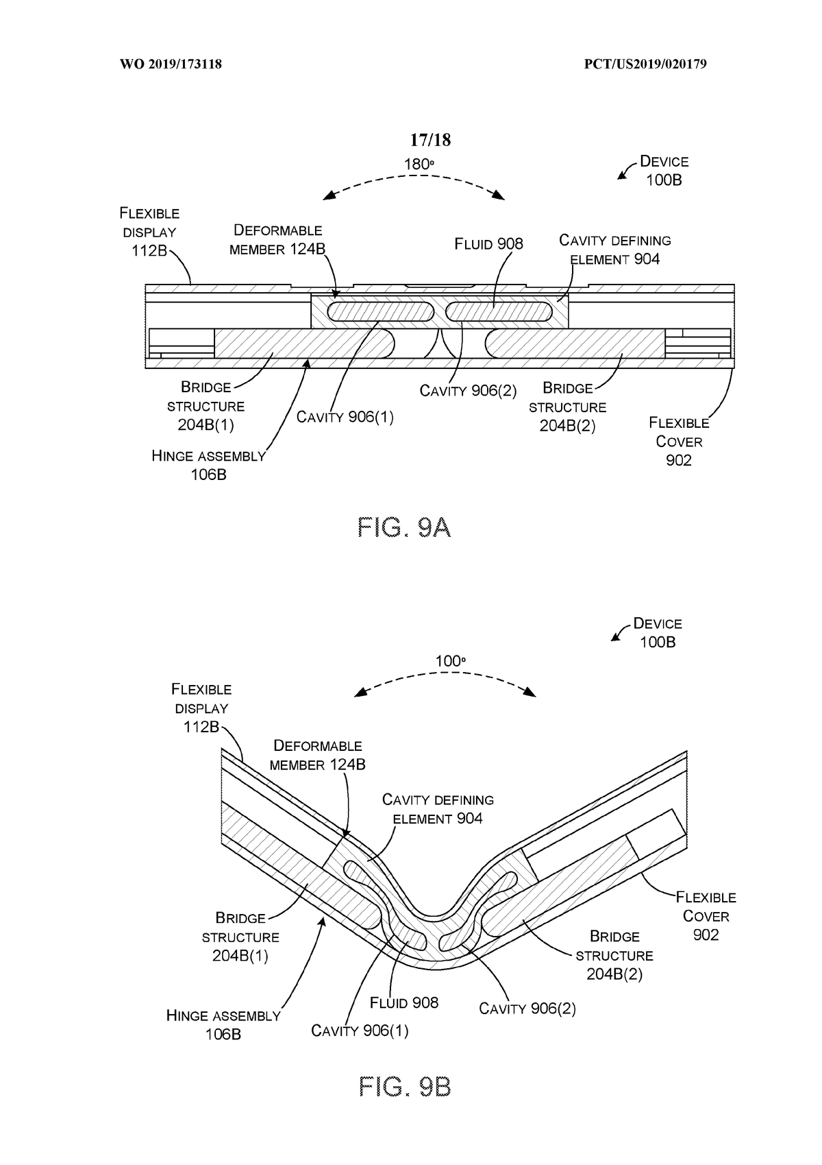 Patent for liquid-powered hinges