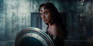 Gal Gadot as Wonder Woman in Justice League