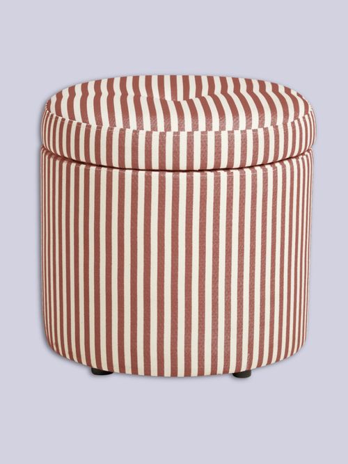 Leo Fabric Storage Ottoman 