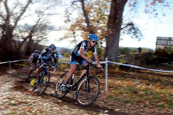 Danny Summerhill (Garmin-Chipotle) keeping the pressure on at the front.