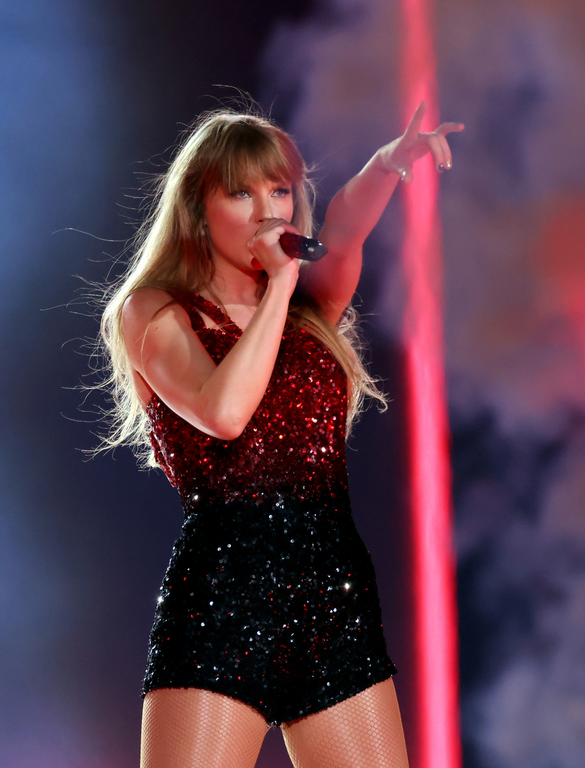Taylor Swift on the opening night of the Eras Tour