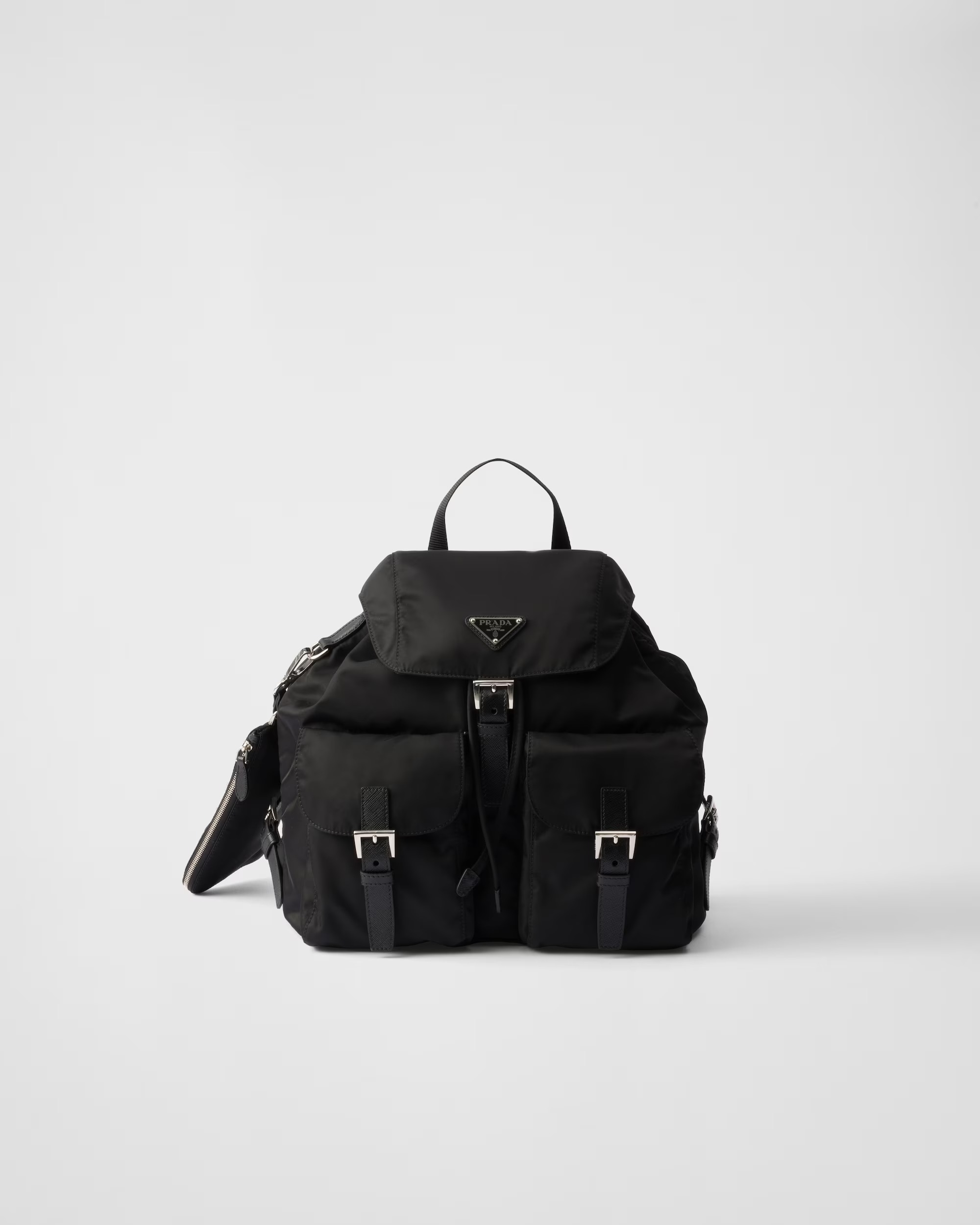 Prada, Re-Nylon Medium Backpack with Pouch