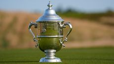 The US Women's Open trophy