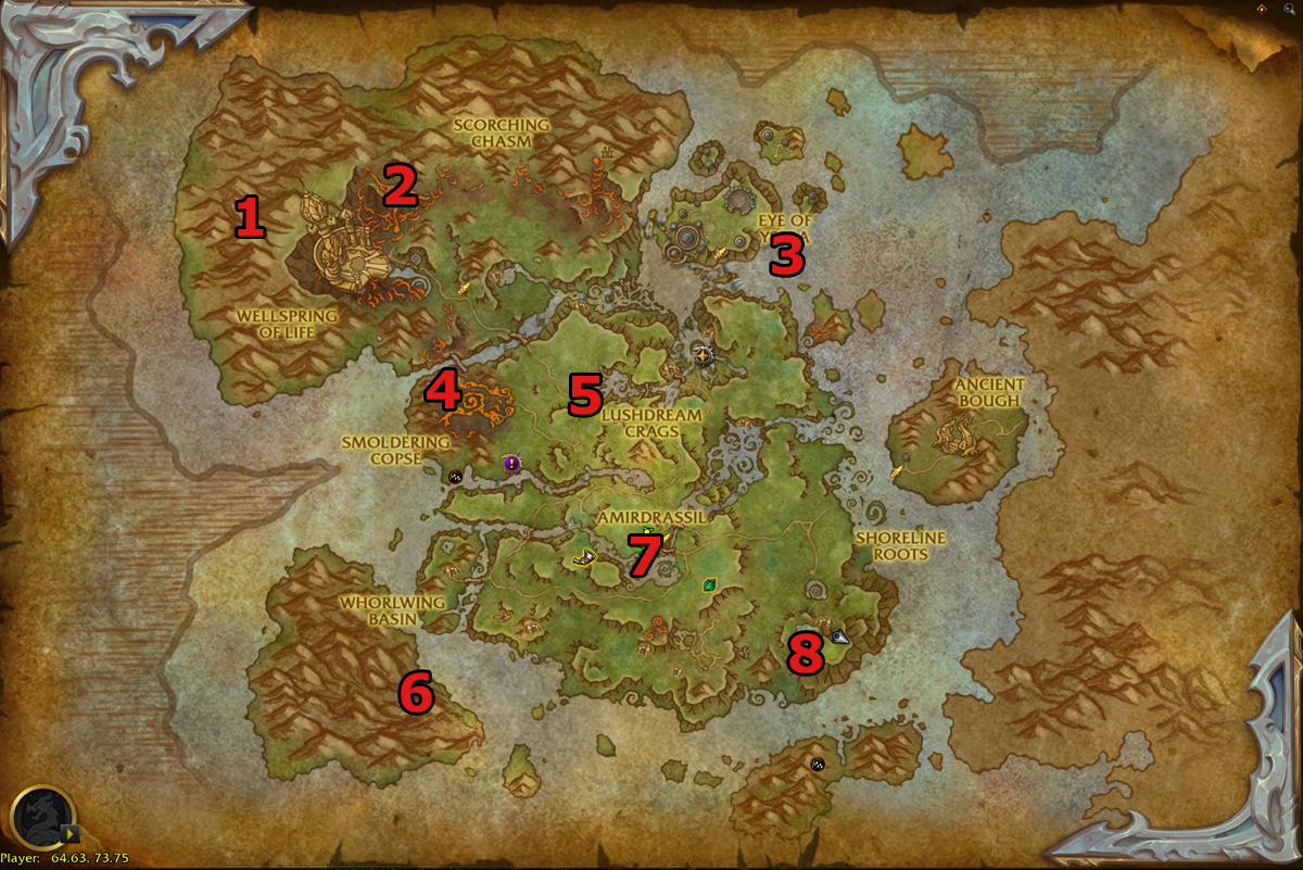 WoW Dragon Glyph locations: Power up your dragonriding | PC Gamer