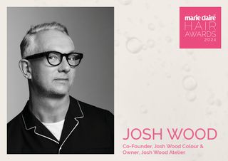 Josh Wood Marie Claire hair awards 2024 judge