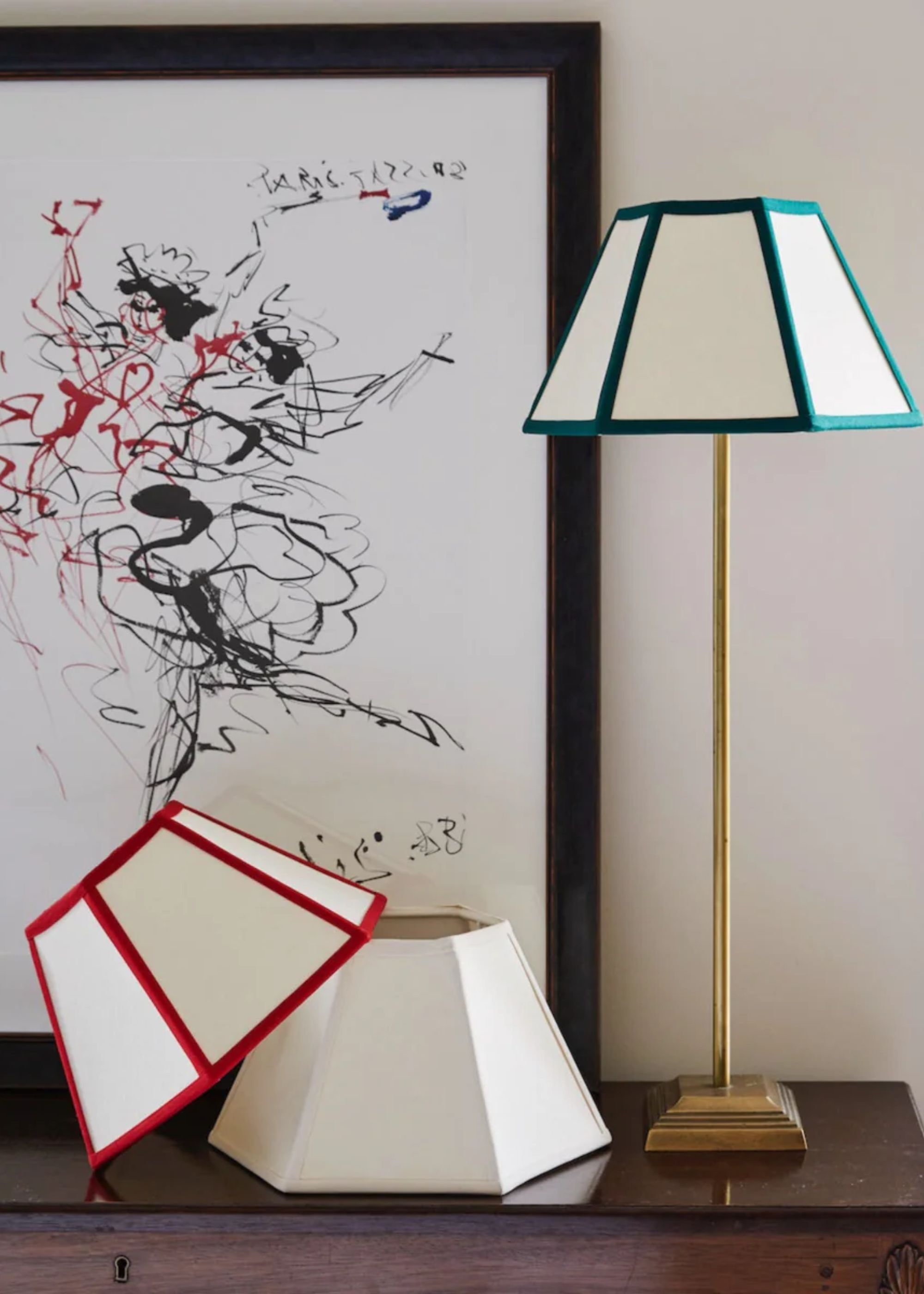 Issy Granger, Hexagon Linen Lampshade