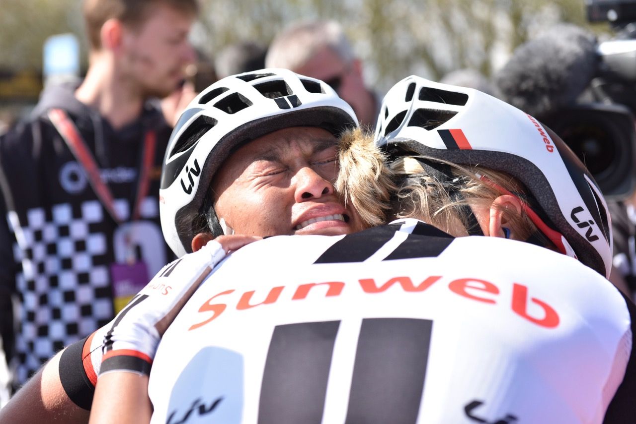 Coryn Rivera's Tour of Flanders victory was huge for Team Sunweb