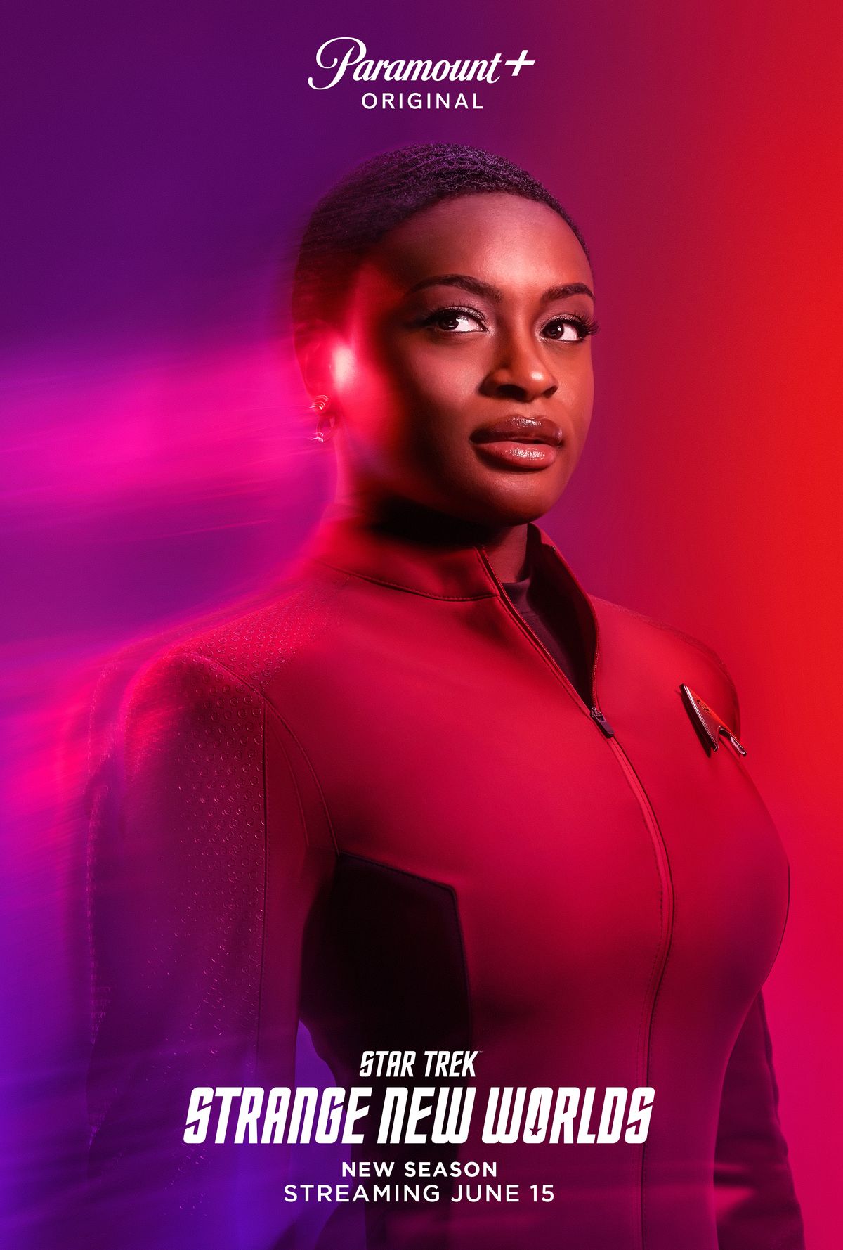 Celia Rose Gooding in Star Trek: Strange New Worlds season 2 promo image