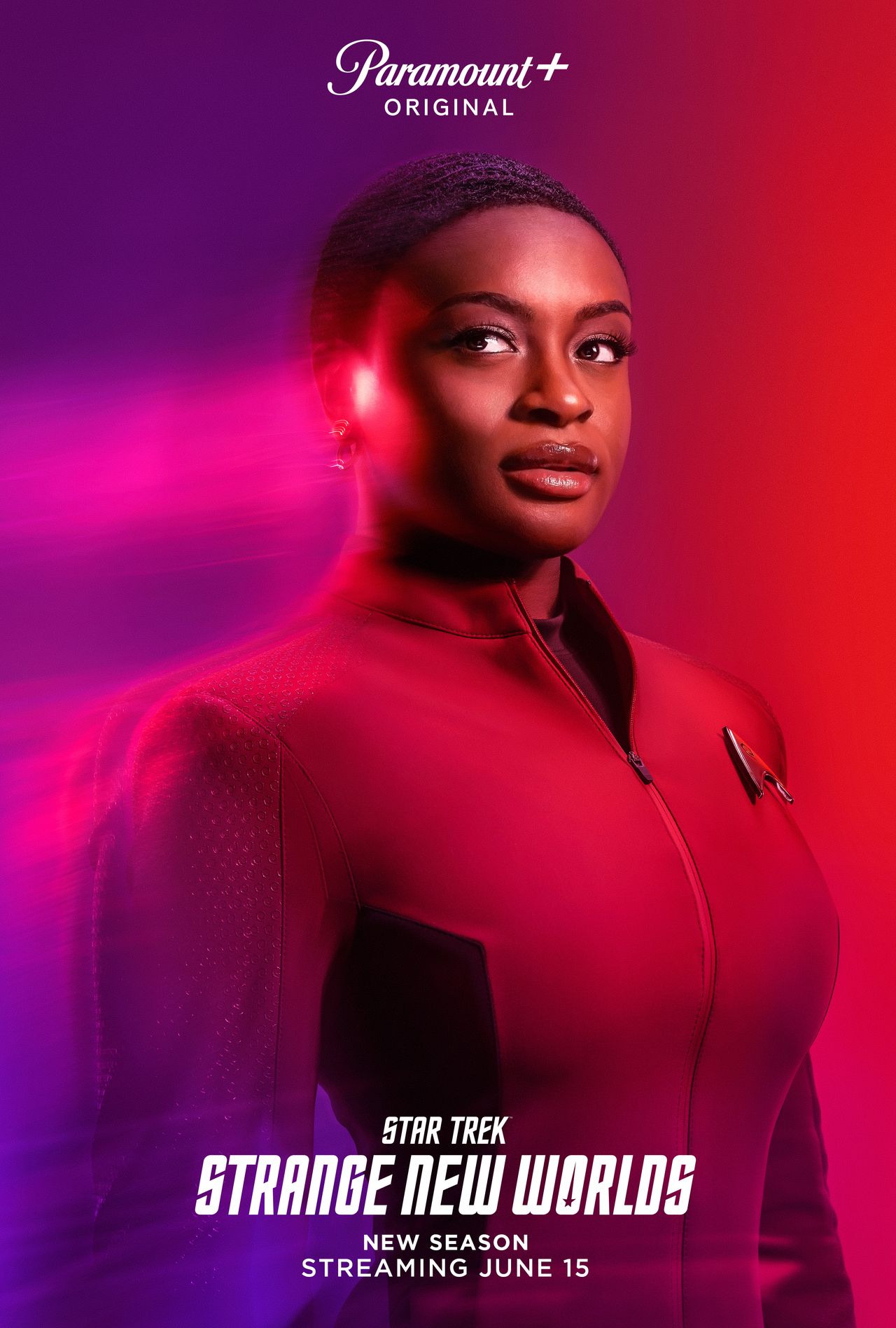Celia Rose Gooding in Star Trek: Strange New Worlds season 2 promo image