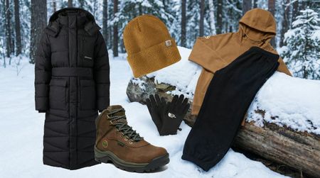Apparel from Backcountry, Timberland, The North Face, Carhartt, Fruit of the Loom