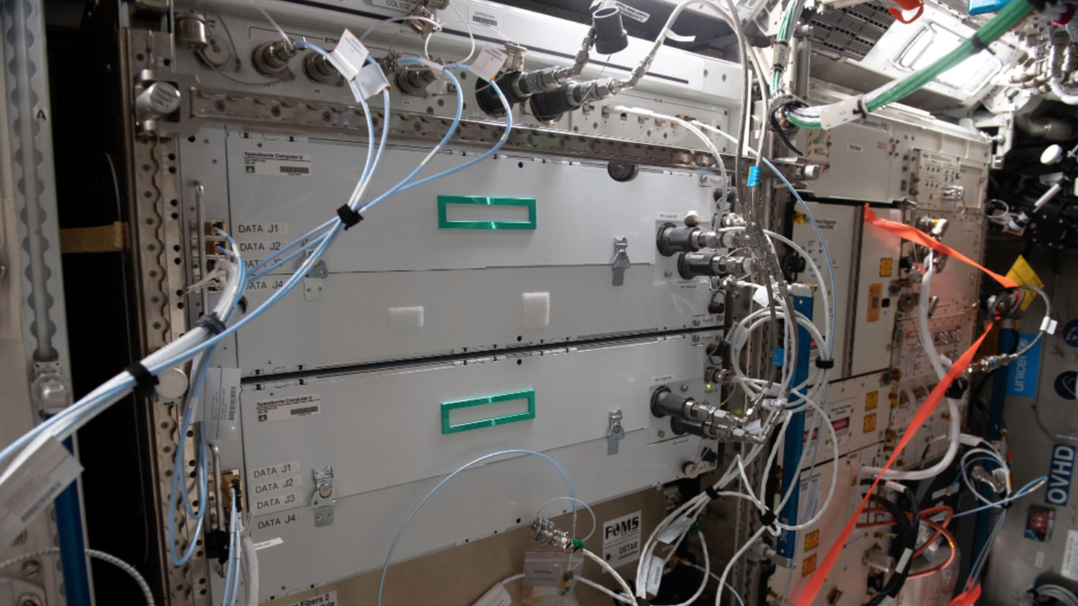 HPE&amp;#039;s supercomputer installed on the ISS