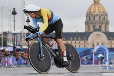 Wout van Aert at the Paris Olympics