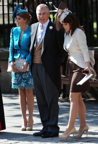 Princess Beatrice, Prince Andrew and Princess Eugenie