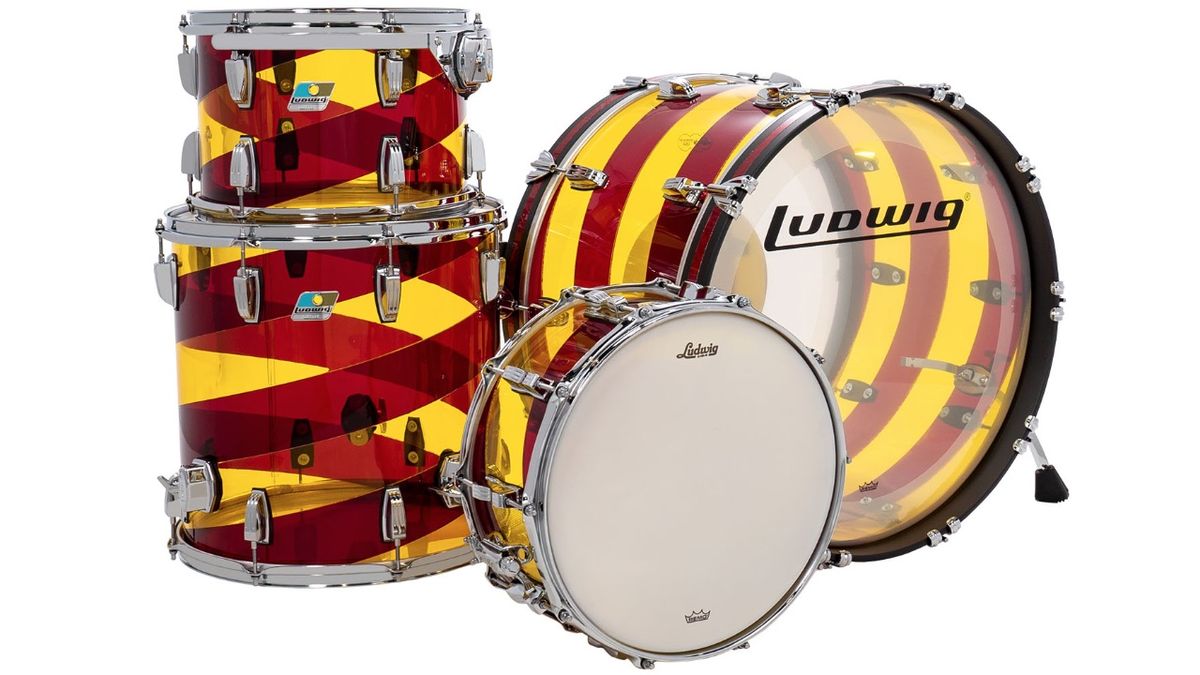 Ludwig Vistalite 50th anniversary finishes