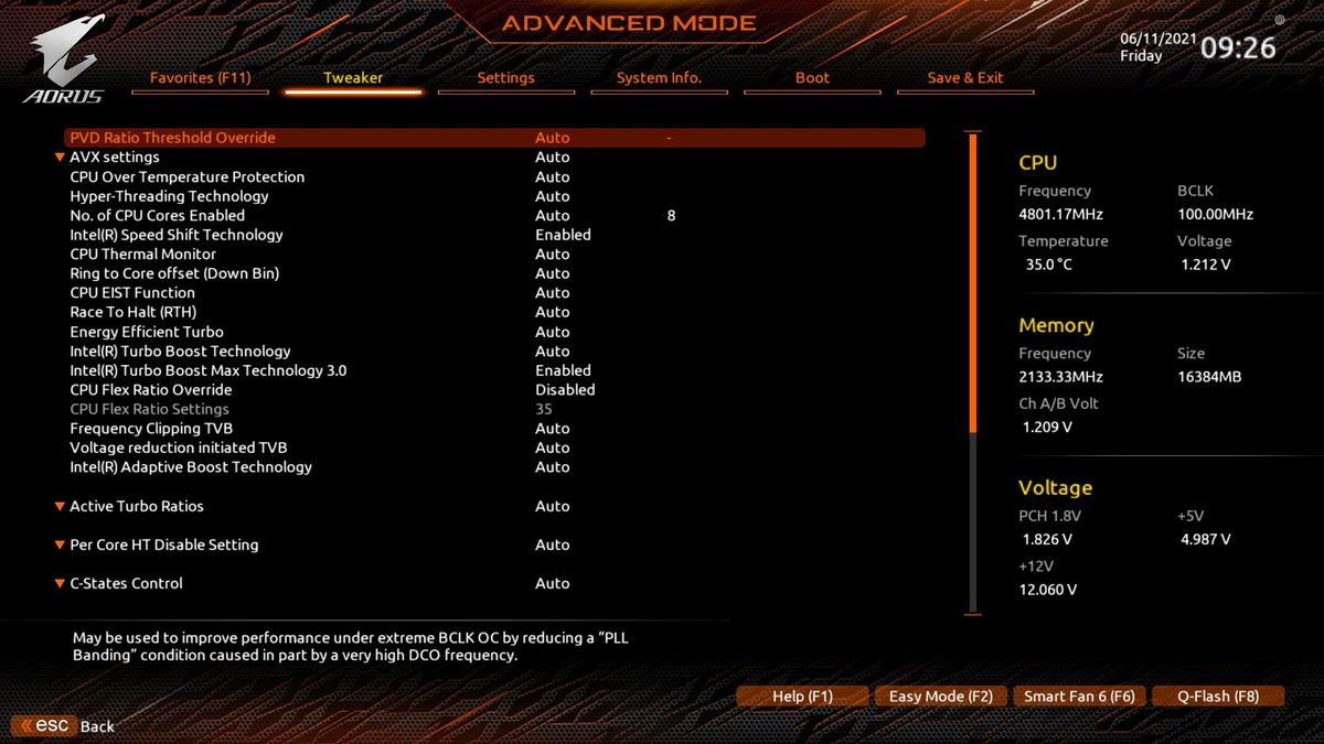 Gigabyte Z590 Aorus Tachyon