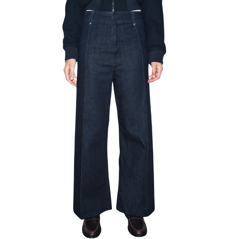 Image of wide leg jeans