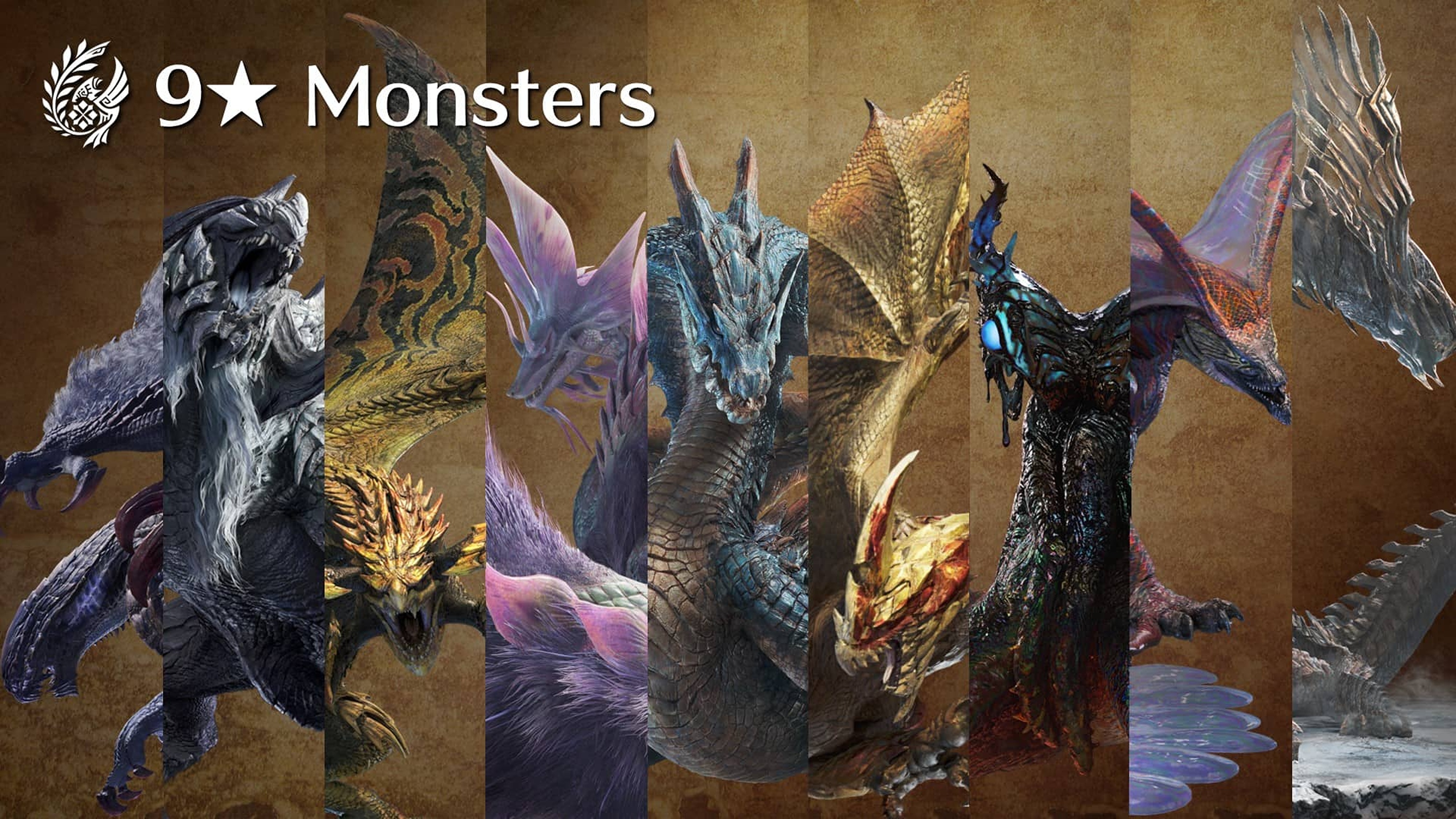 Slider of new Tempered Monsters for Monster Hunter Wilds