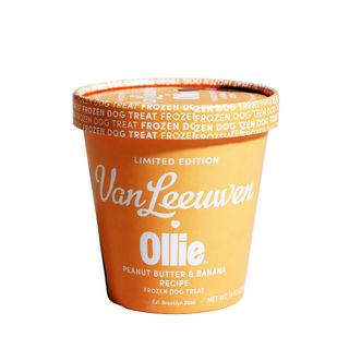 Van Leeuwen, Ollie Peanut Butter and Banana Recipe Frozen Dog Treat