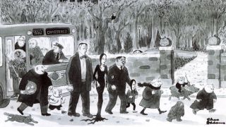 The New Yorker The Addams Family cartoon