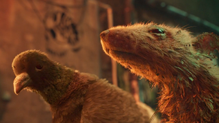 A still frame from the film Trash, a graduate short by students at ESMA