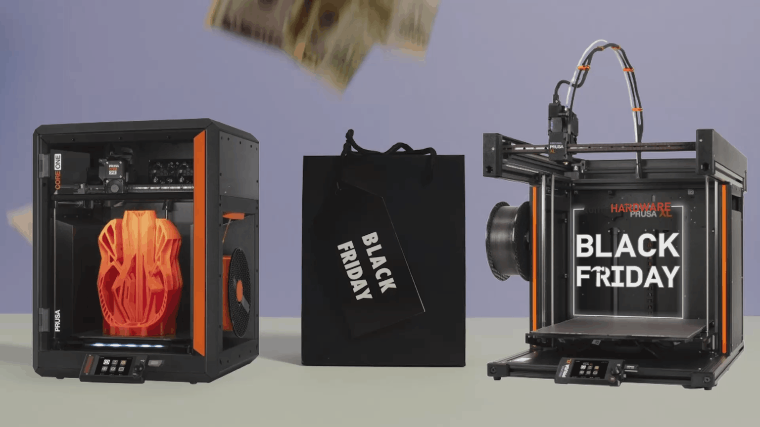 Prusa has a full month of Black Friday deals on 3D printers and accessories, including $300 free bundle with some models — Get the Rolls-Royce of 3D printers with free shipping