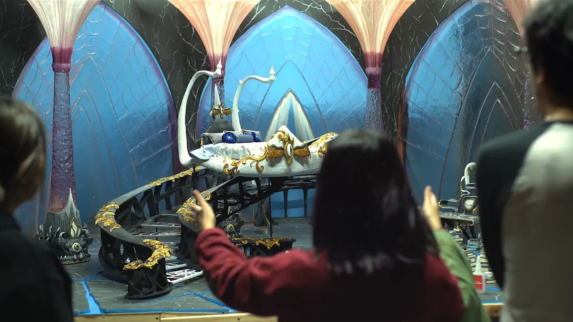 I Am Frankelda; scenes from an animated movie