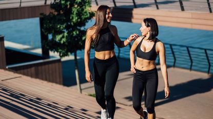 Best core activations: Two women working out