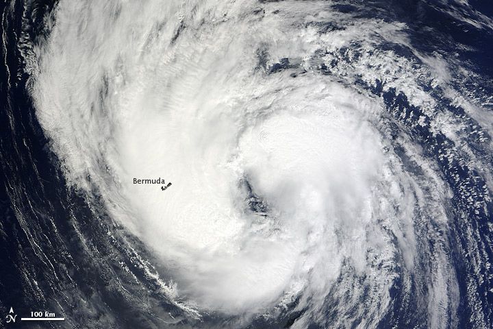 Tropical Storm Leslie Spied Over Bermuda | Space