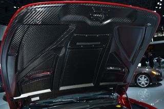 Maserati GranTurismo MC carbon fiber hood.