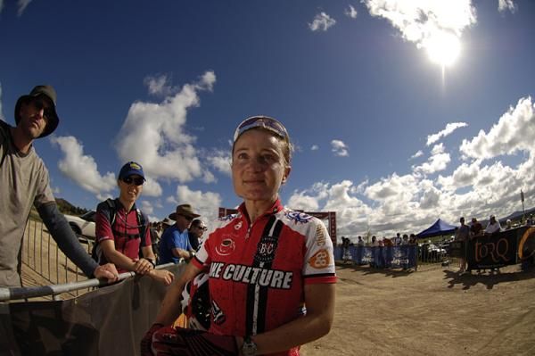 The face of a very happy Heather Logie after another fine performance.